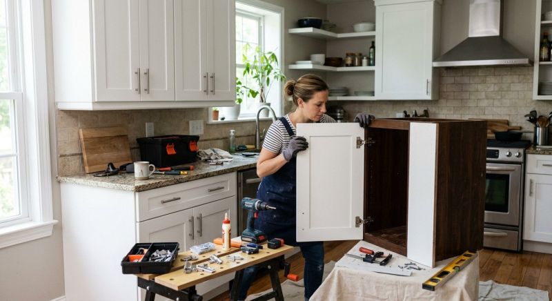 Cabinet Restyling in Austin, TX