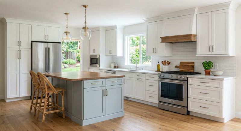 Kitchen Island Installation in Terre Haute, IN