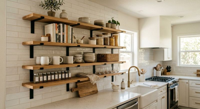 Kitchen Shelving Installation in Dayton, OH