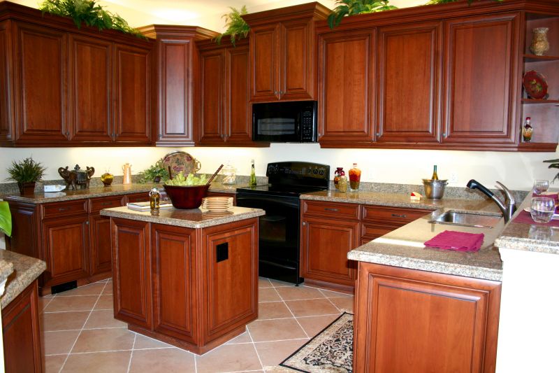 Cherry Cabinet Refacing in Kokomo, IN