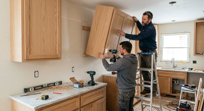 Glazed Cabinets Installation in Terre Haute, IN