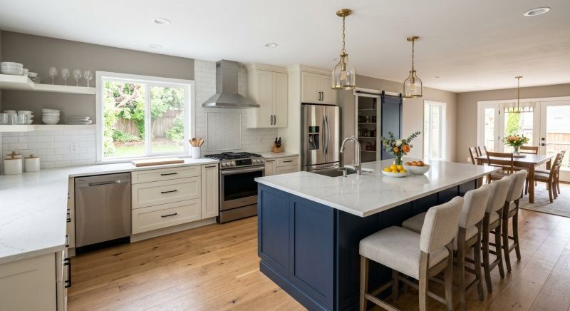 Kitchen Cabinet Renovation in Alpharetta, GA