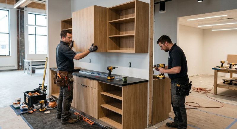 New Cabinets Installation in Kokomo, IN