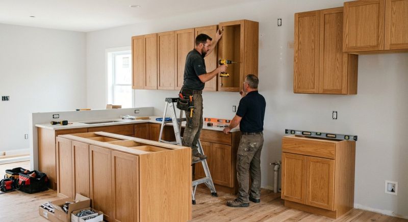 New Cabinets Installation in Terre Haute, IN