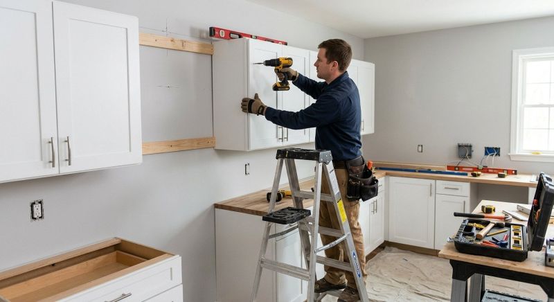 Pine Cabinets Installation in Kokomo, IN