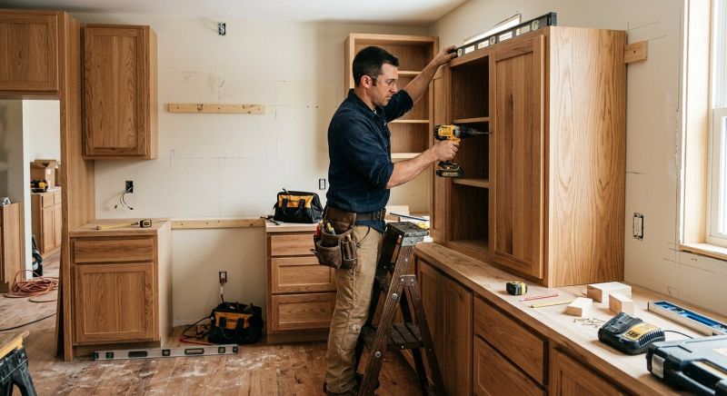 Rustic Cabinets Installation in Cincinnati, OH